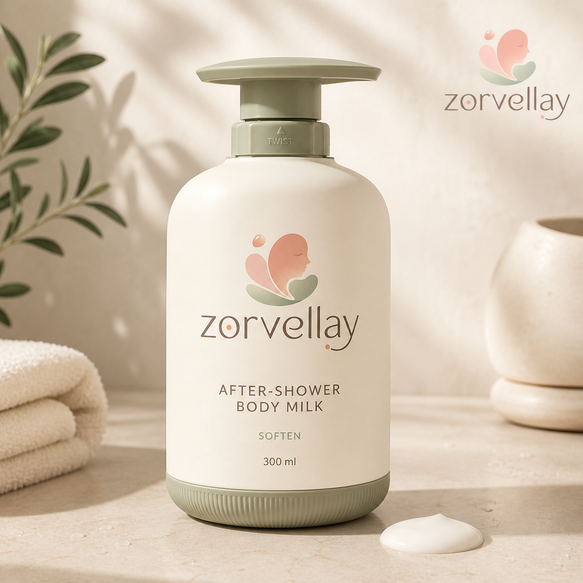 Zorvellay™ After-Shower Silky Body Milk